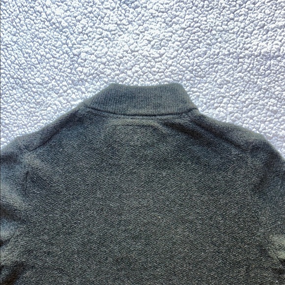 Joseph Abboud Forest Green Half-Zip Sweater - Picture 9 of 9